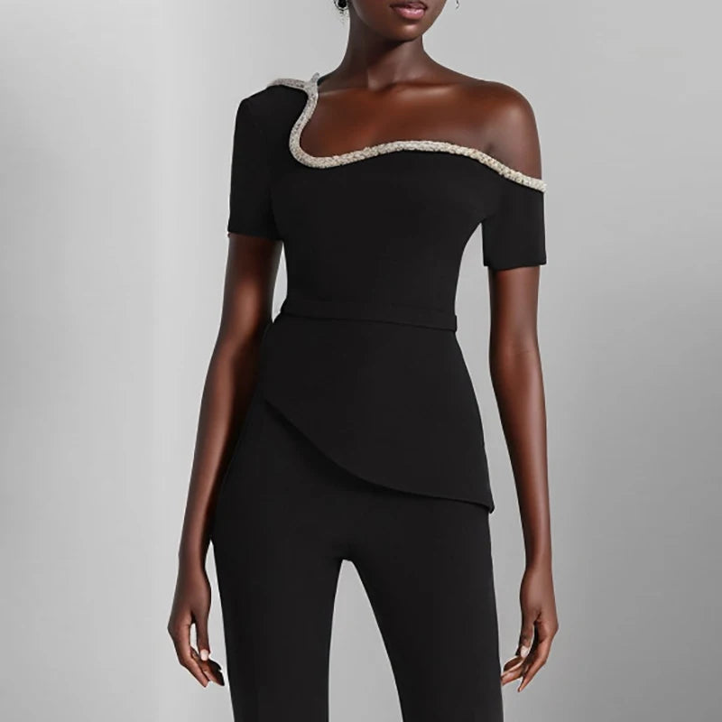 Elegant High Waist Jumpsuit