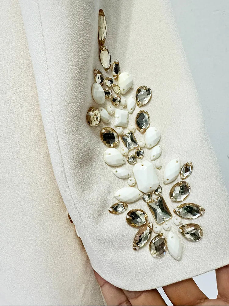 Crystal Evening Short Dress