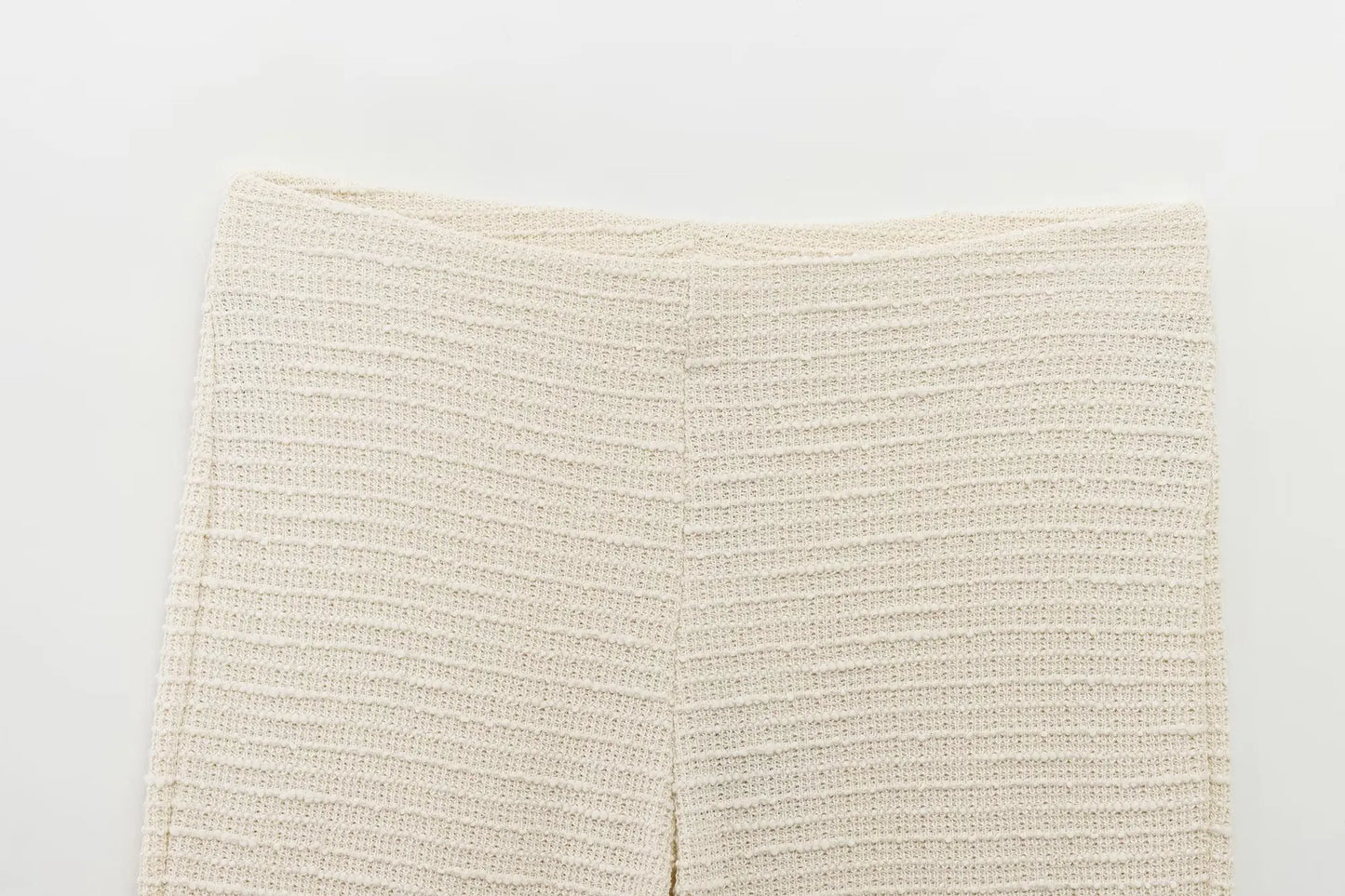 2 Piece Set Beige Texture