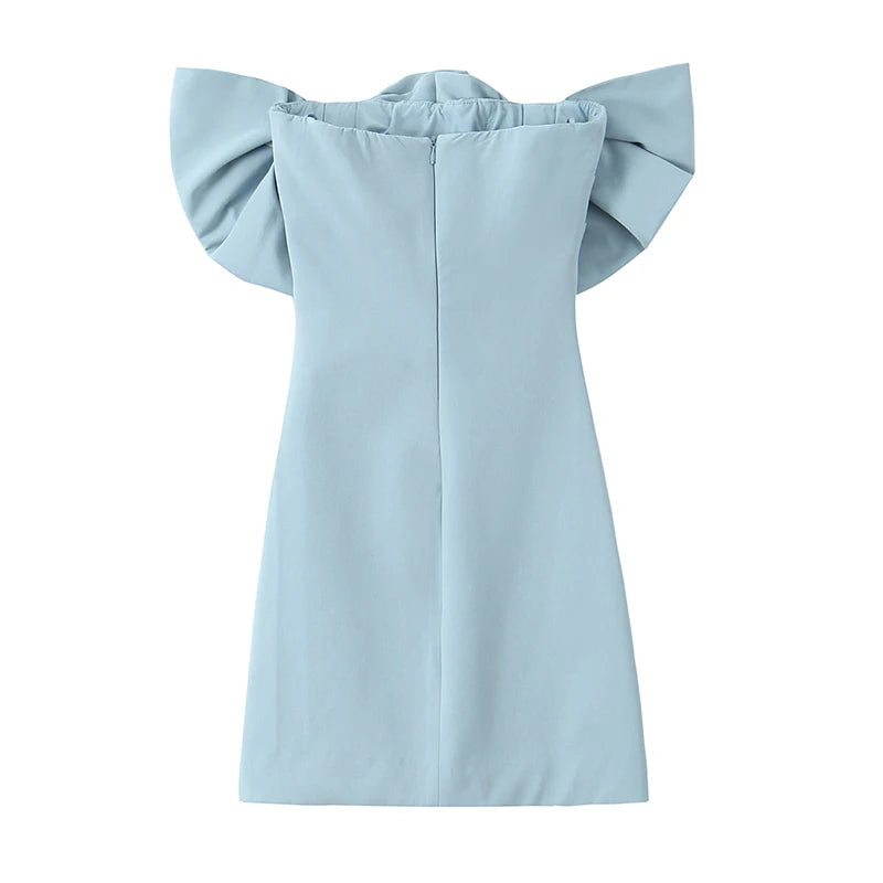 mini dress With Bows
