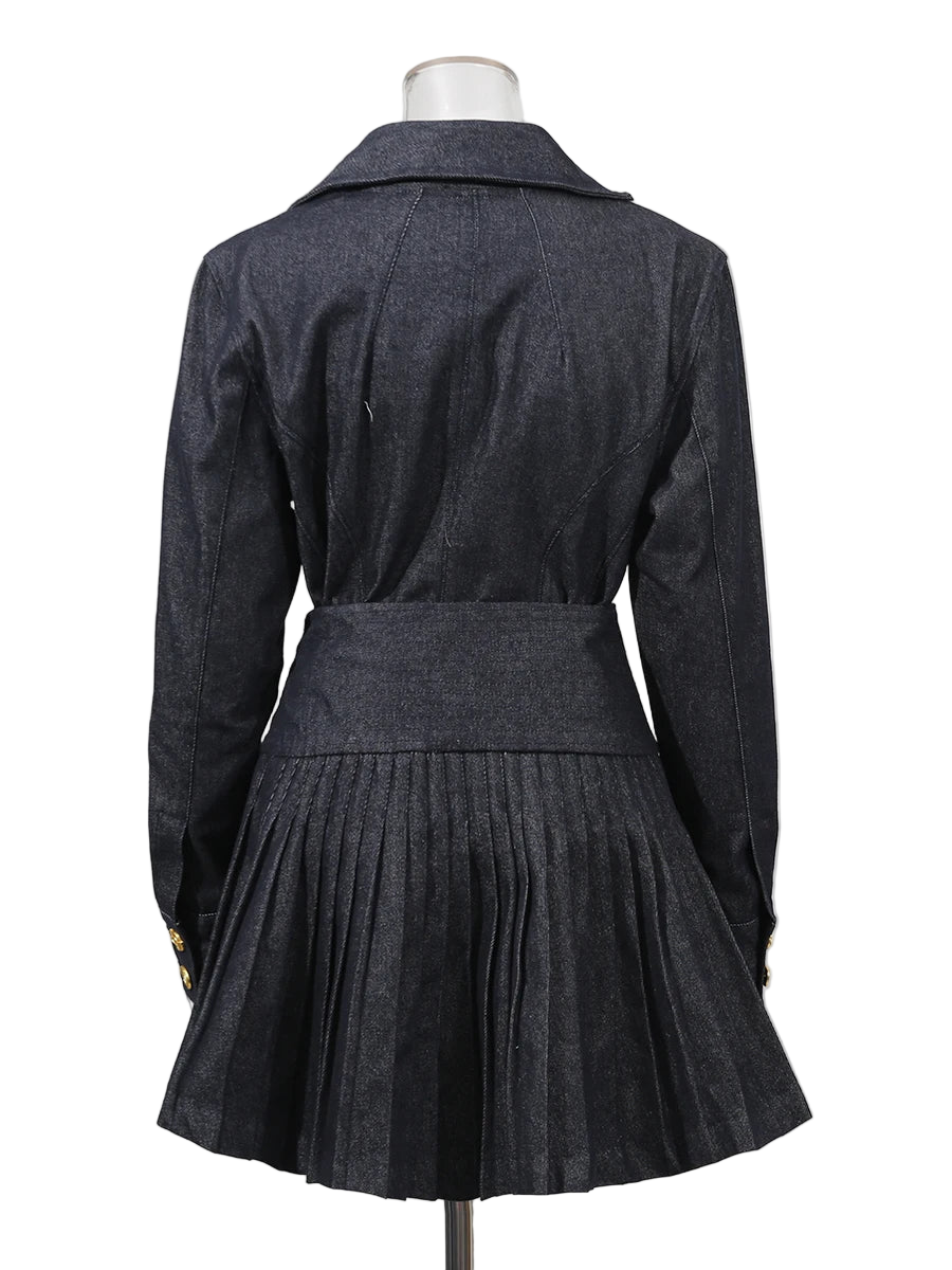 elegant denim 2 peace set