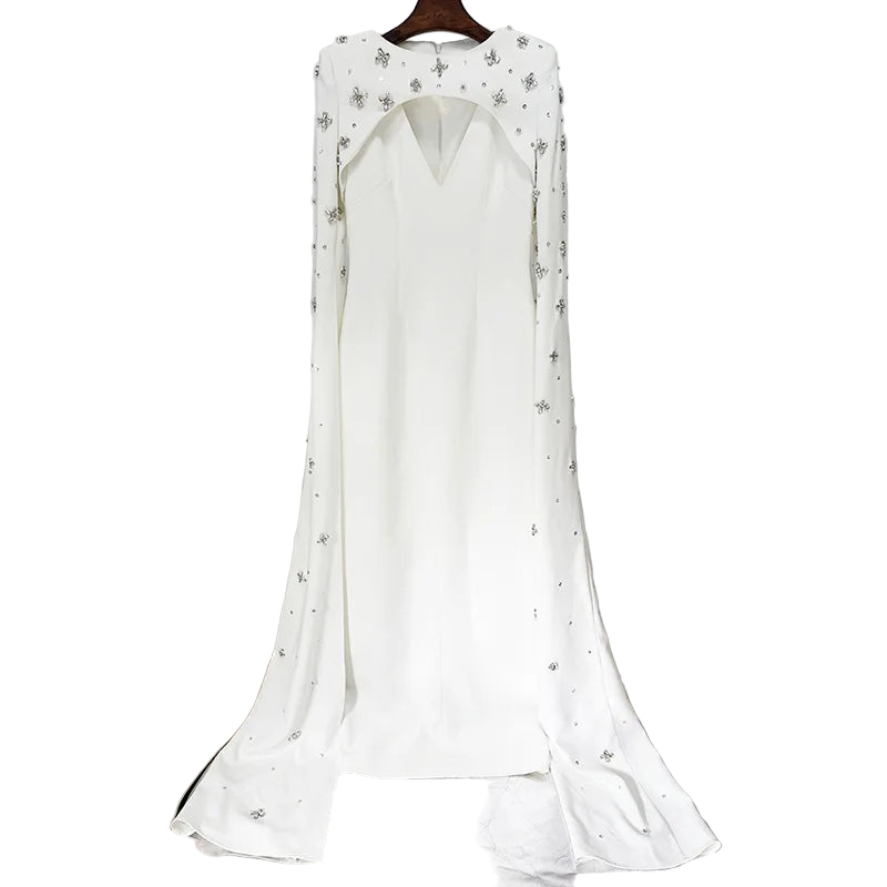 Off-white Evening Dress