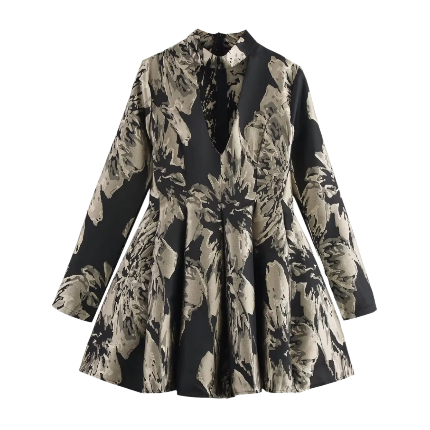 floral short dress