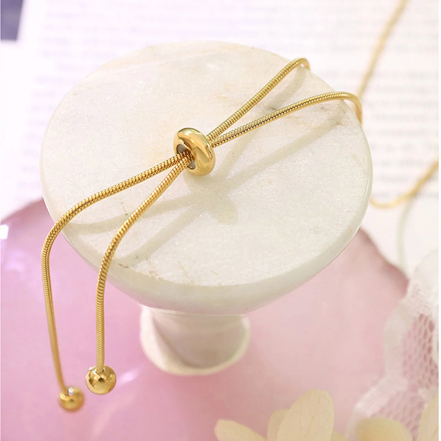 Stainless Steel Long Necklace