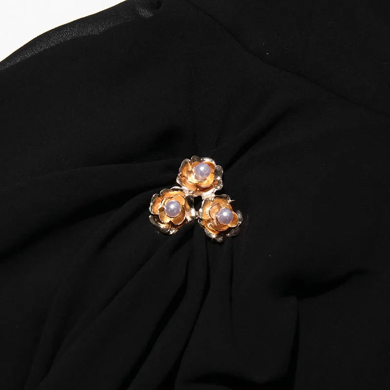 elegant black dress