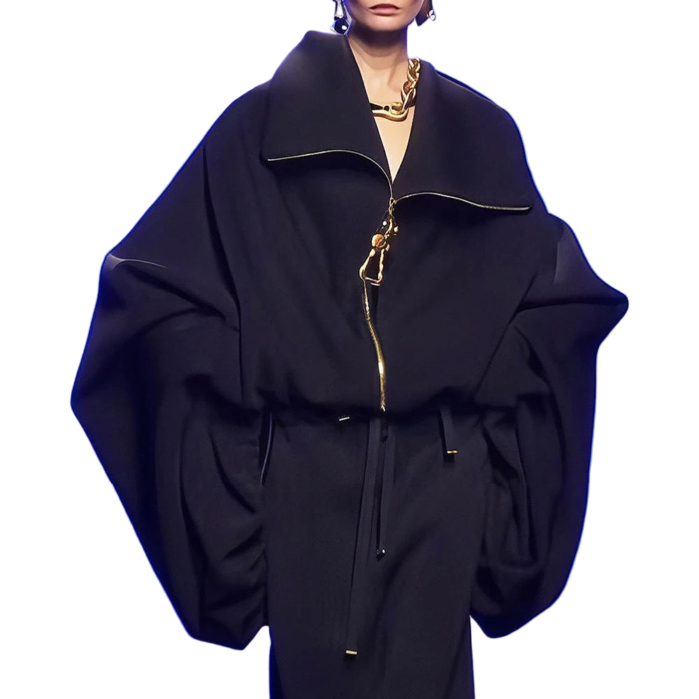 Spliced Zipper Basic Jacket