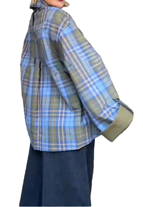 Plaid Double Side Coat