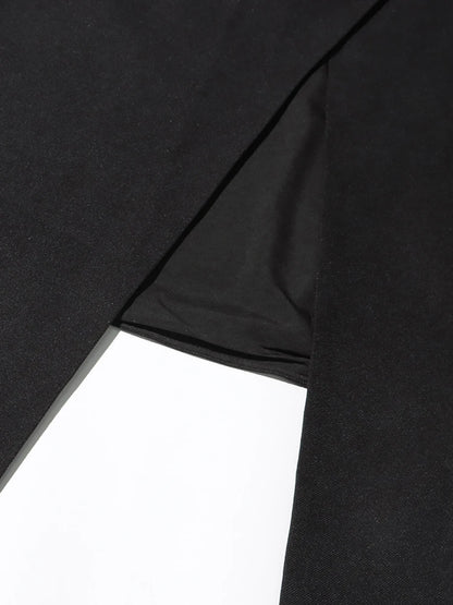 Elegant black and white Dress 2 peace