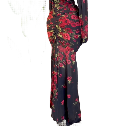 Floral Printed skinny dress