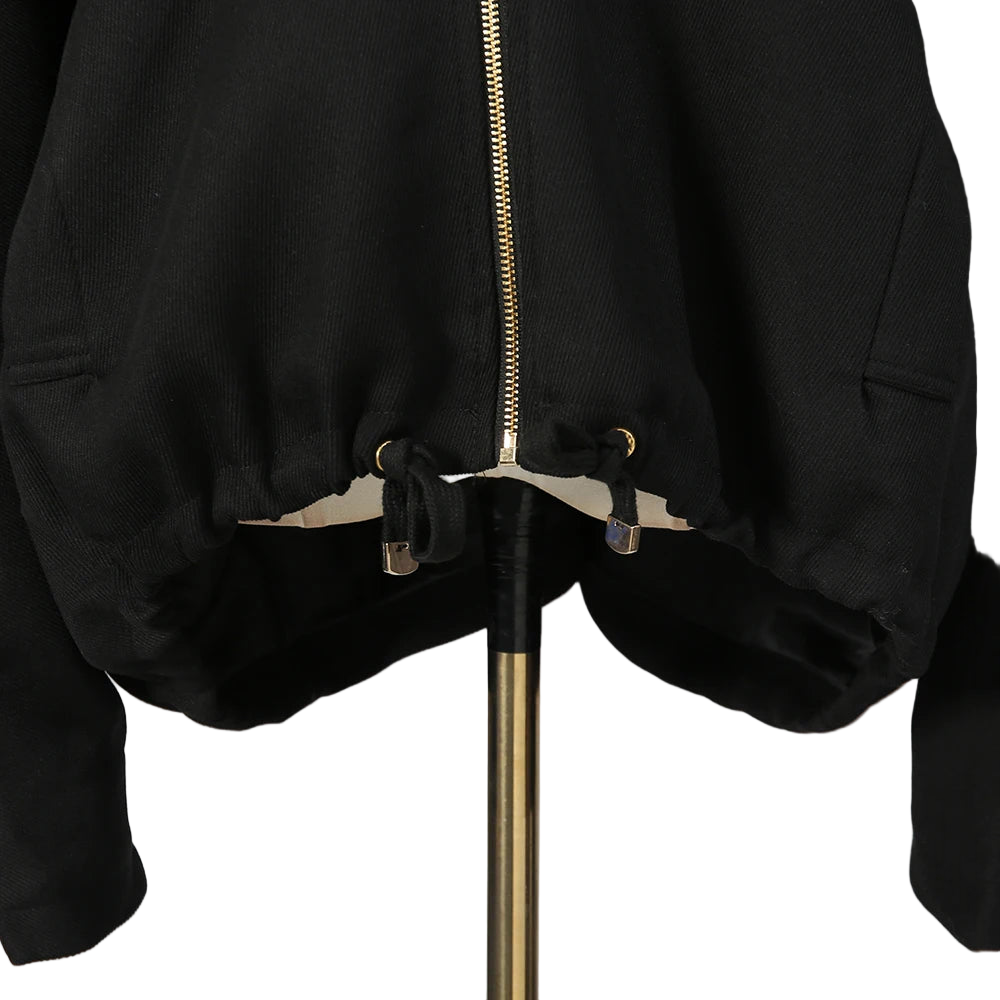 Spliced Zipper Basic Jacket