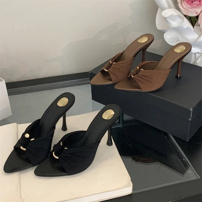 open stylish heel