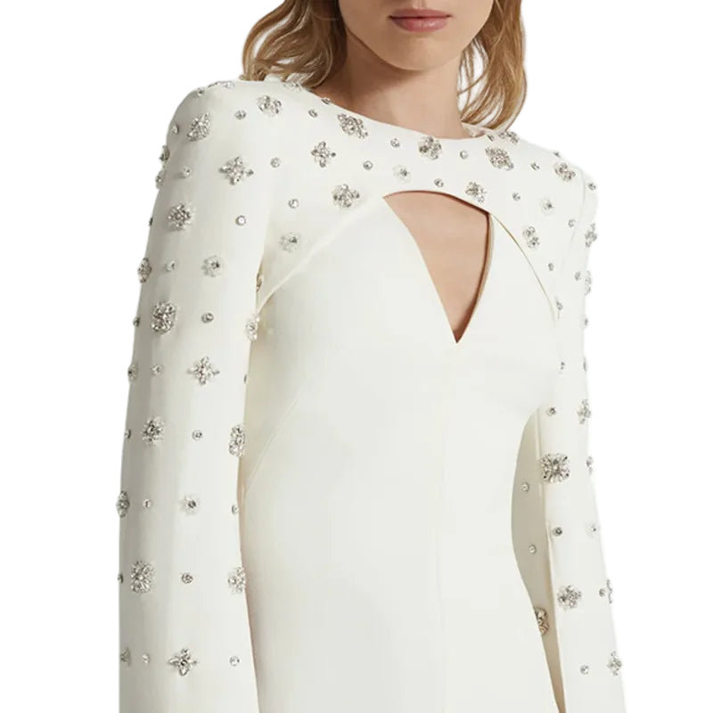 Off-white Evening Dress