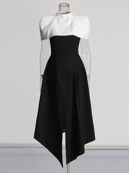 Elegant black and white Dress 2 peace