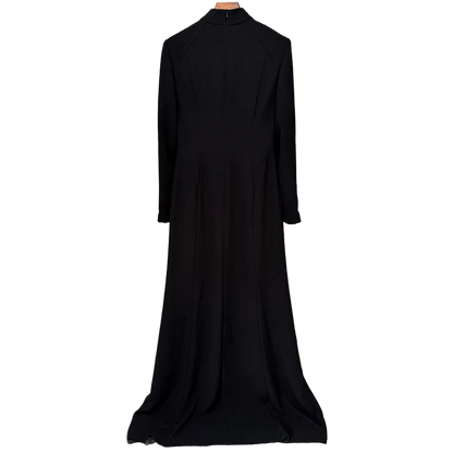 elegant dress with crystal studs