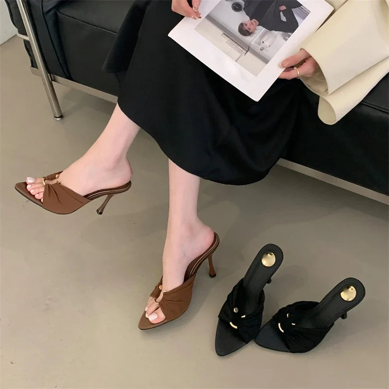open stylish heel