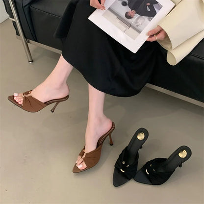 open stylish heel