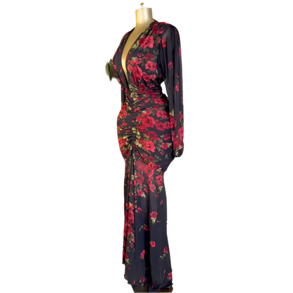 Floral Printed skinny dress