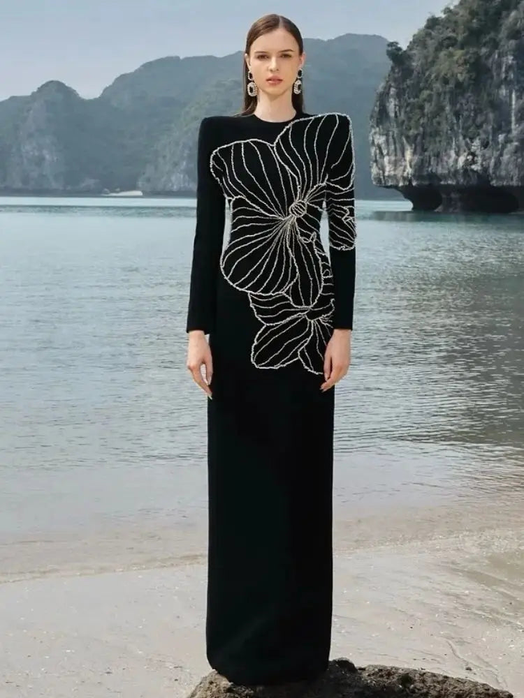 elegant Beaded dress