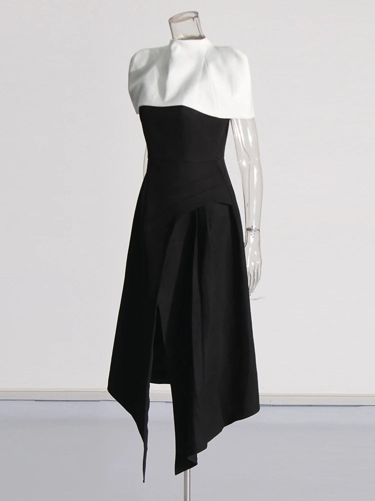 Elegant black and white Dress 2 peace