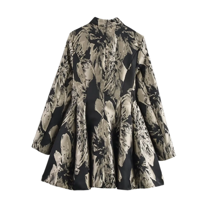 floral short dress