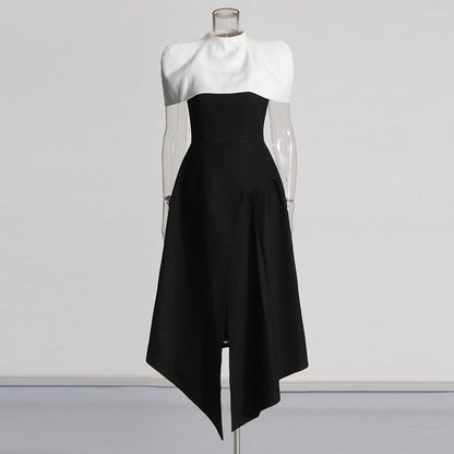 Elegant black and white Dress 2 peace
