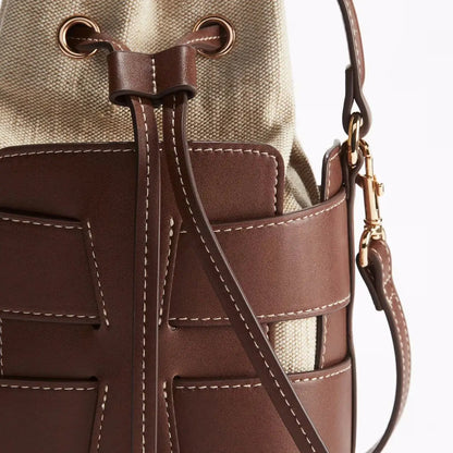 Crossbody Bucket Bag