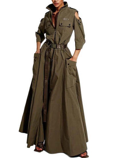 Trench coat Dress