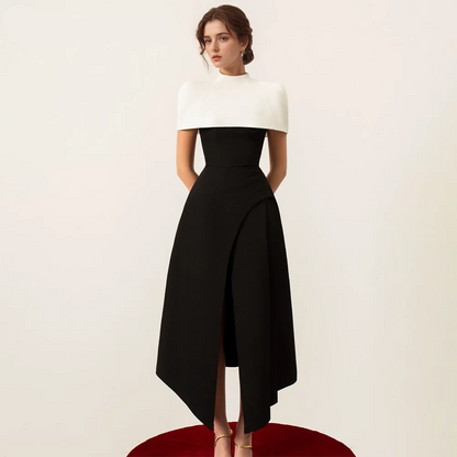 Detachable Sleeveless Elegant Dress