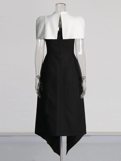 Elegant black and white Dress 2 peace