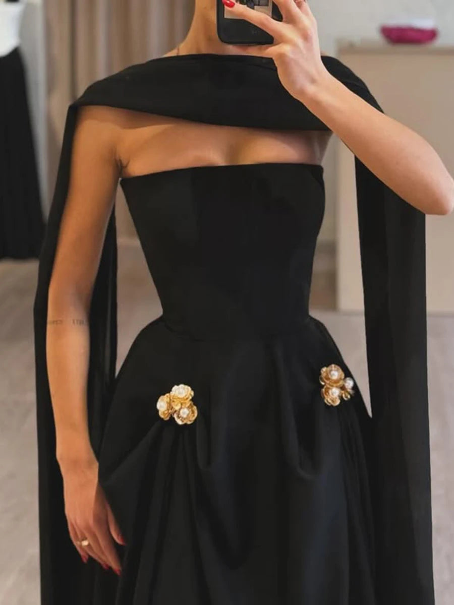 elegant black dress