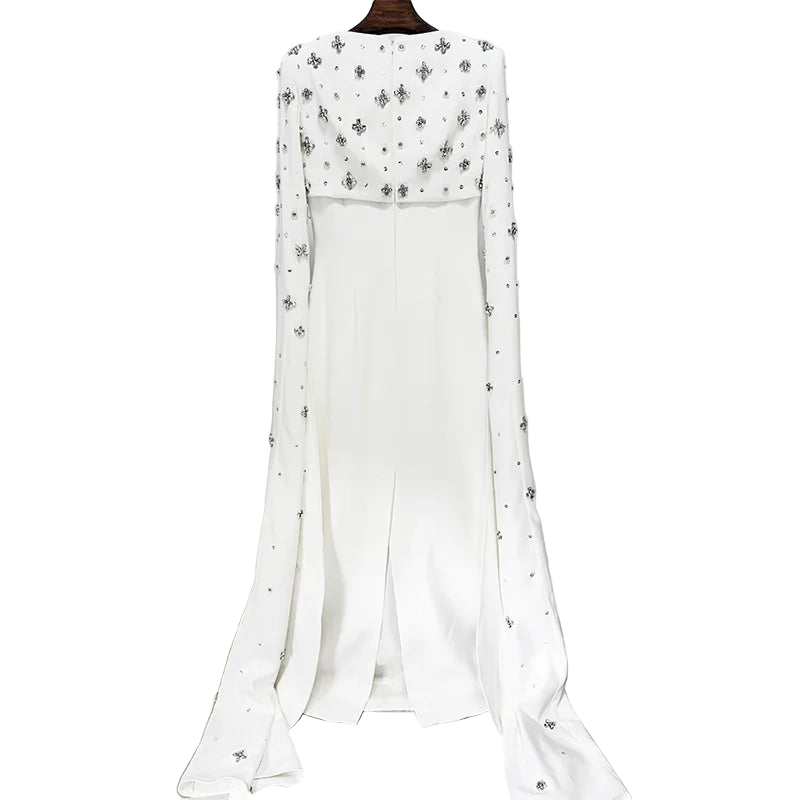 Off-white Evening Dress