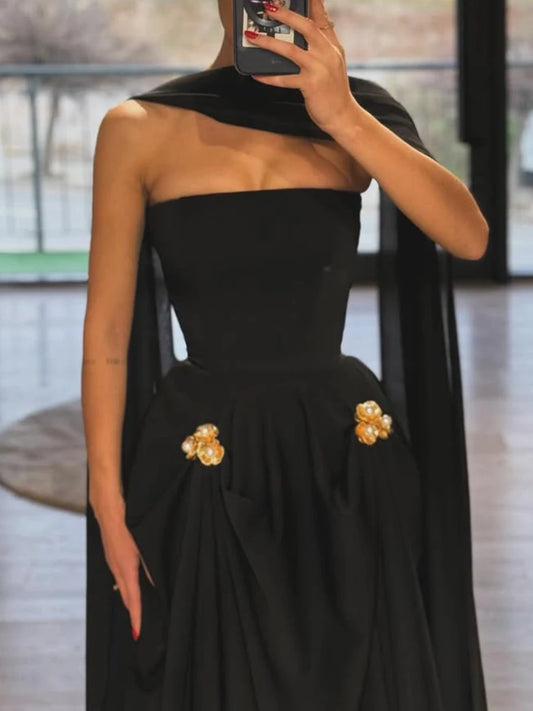 elegant black dress