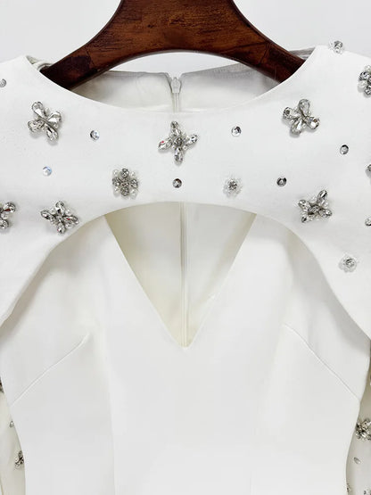 Off-white Evening Dress