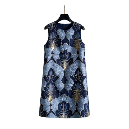Floral Jaccard Dress